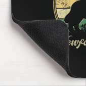 Tapis De Souris Modèle de Terre-Neuve | drôle de cadeau pour amour (Coin)