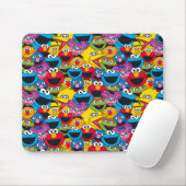 Tapis De Souris Modèle d'équipe de Rue Sesame (Avec souris)