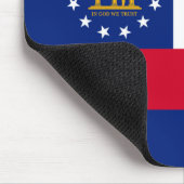 Tapis De Souris Modèle du drapeau de l'État de Géorgie (Coin)