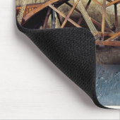 Tapis De Souris Modèle d'un pont d'oscillation (Coin)