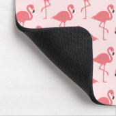 Tapis De Souris Modèle flamand rose Oiseau tropical (Coin)