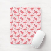 Tapis De Souris Modèle flamand rose Oiseau tropical (Avec souris)