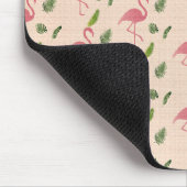 Tapis De Souris Modèle flamant rose (Coin)