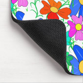 Tapis De Souris Modèle floral (Coin)
