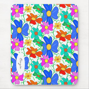Tapis De Souris Modèle floral