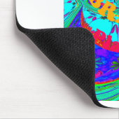 Tapis De Souris Modèle floral dynamique : Hommage brésilien Manger (Coin)