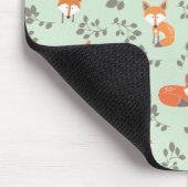 Tapis De Souris Modèle floral Foxy (Coin)