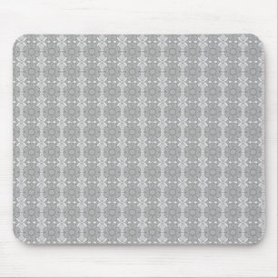 Tapis De Souris Modèle floral gris