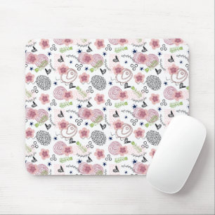 Tapis De Souris Modèle floral mou