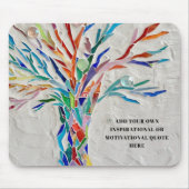 Tapis De Souris Modèle inspirant de soumission Arbre de souris (Devant)