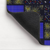 Tapis De Souris Modèle patchwork du 4 juillet - 4 juillet (Coin)