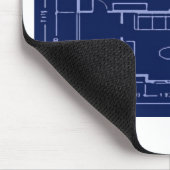 Tapis De Souris modèle - plan de maison (Coin)