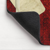 Tapis De Souris Modèle rouge de mousepad de photo (Coin)