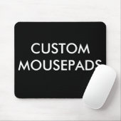 Tapis De Souris Modèle vide de Mousepad personnalisé par coutume (Avec souris)