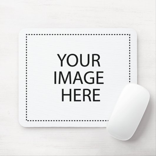 Tapis De Souris Modèle vierge Ajouter votre image et/ou votre text (Avec souris)