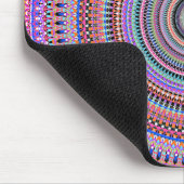 Tapis De Souris modèles de mandala colorés (Coin)
