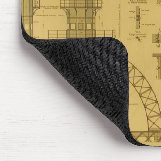 Tapis De Souris Modèles de Tour Eiffel (Coin)