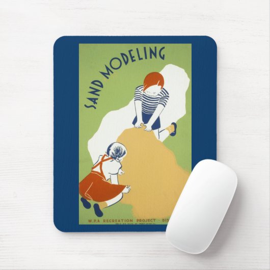 Tapis De Souris Modélisation du sable (Avec souris)