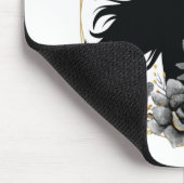 Tapis De Souris Modern contemporary Halloween witch (Coin)