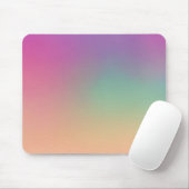 Tapis De Souris Modern Gradient Mouse Pad Pink Green Yellow (Avec souris)