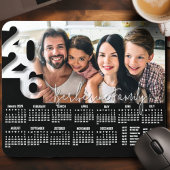 Tapis De Souris Modern Personalized 2026 Desk Calendar Photo Cute 