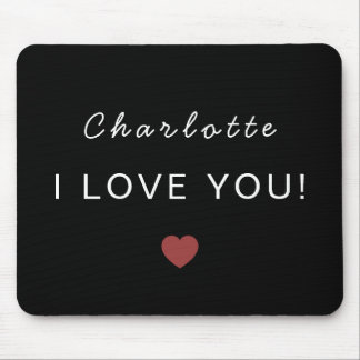 Tapis De Souris Modern Personalized Valentine Mouse Pad