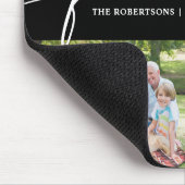 Tapis De Souris Modern Photo Collage Family Script Keepsake (Coin)