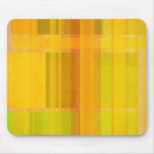 Tapis De Souris Moderne Abstrait Couleurs Citronnées Colorées