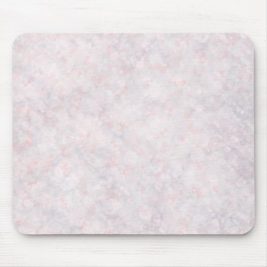 Tapis De Souris Moderne Bokeh Mousepad rose clair (Devant)