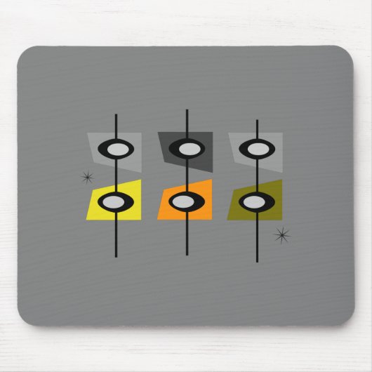 TAPIS DE SOURIS moderne de la moitié du siècle (Devant)