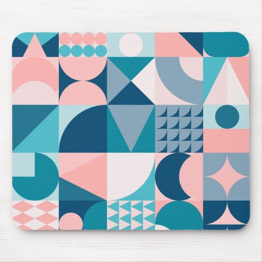 Tapis De Souris Moderne du milieu du siècle (Devant)