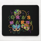 Tapis De Souris Moderne Mardi Gras (Devant)