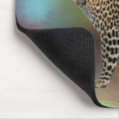 Tapis De Souris Moderne Modèle Pop Art Leopard tendance (Coin)