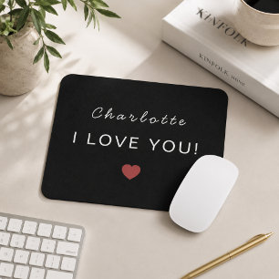 Tapis de souris moderne personnalisé pour la Saint