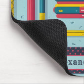 Tapis De Souris Moderne Retour à l'école Fournitures Nom du Motif (Coin)