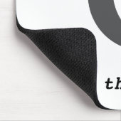 Tapis De Souris Moderne simple à la citation de la lune (Coin)