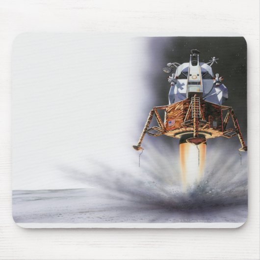 Tapis De Souris Module lunaire Apollo Eagle (Devant)