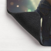 Tapis De Souris "Mohawk Capybara : Faire bouger la rivière !" (Coin)