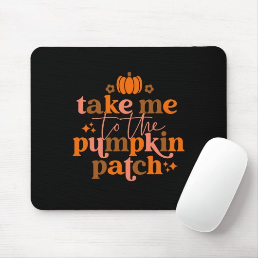 Tapis De Souris Moi Au Citrouille Patch Automne Automne Hiver Than (Avec souris)