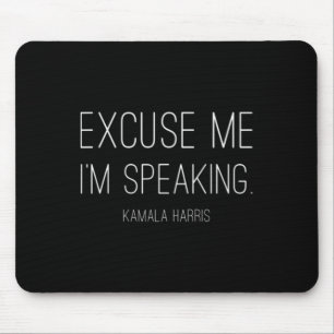 Tapis De Souris Moi Je parle amusant Kamala Harris Joe Biden Cadea