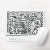 Tapis De Souris Moines de mathématicien : on enseignant le globe (Avec souris)