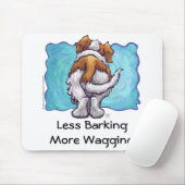 Tapis De Souris Moins d'aboiement, plus de baguage (Avec souris)