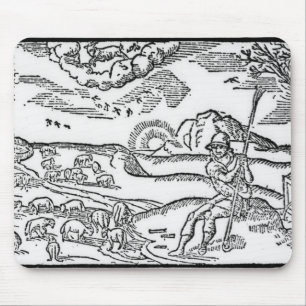 Tapis De Souris Mois de décembre, 'du Shepheardes