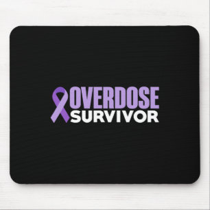 Tapis De Souris Mois de la sensibilisation aux surdoses 2022 Survi