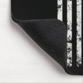 Tapis De Souris Mois de la sensibilisation Ruban sarcelle Drapeau (Coin)
