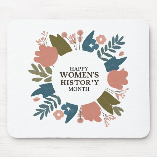 Tapis De Souris Mois de l'histoire des femmes (Devant)