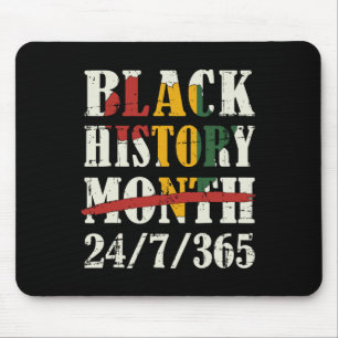 Tapis De Souris Mois De L'Histoire Des Noirs 247365 Avec Drapeau C