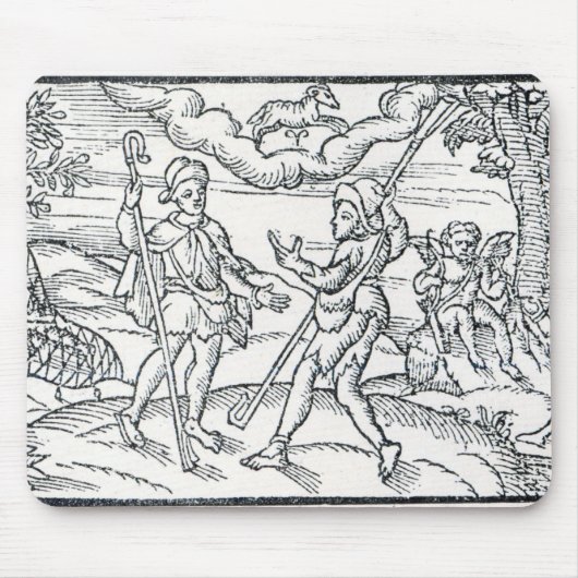 Tapis De Souris Mois de mars, 'du Shepheardes Calendar (Devant)