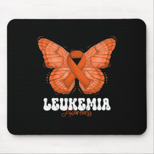 Tapis De Souris Mois de sensibilisation à la leucémie Beurre à rub