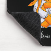 Tapis De Souris Mois de sensibilisation à la leucémie Chat au ruba (Coin)